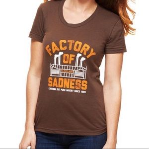 Womens Factory of Sadness Cleveland Browns T-shirt